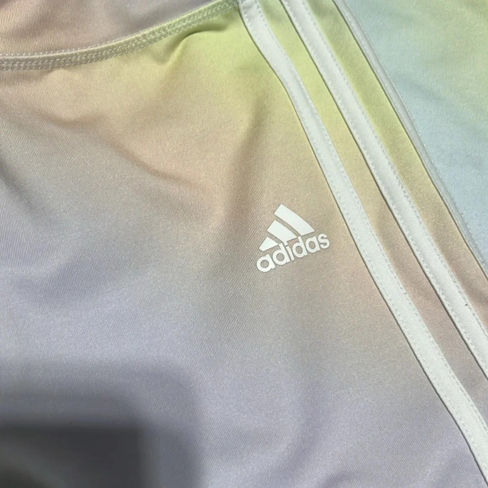 Youth Adidas Legging Size 14 Rainbow color - Picture 2 of 4